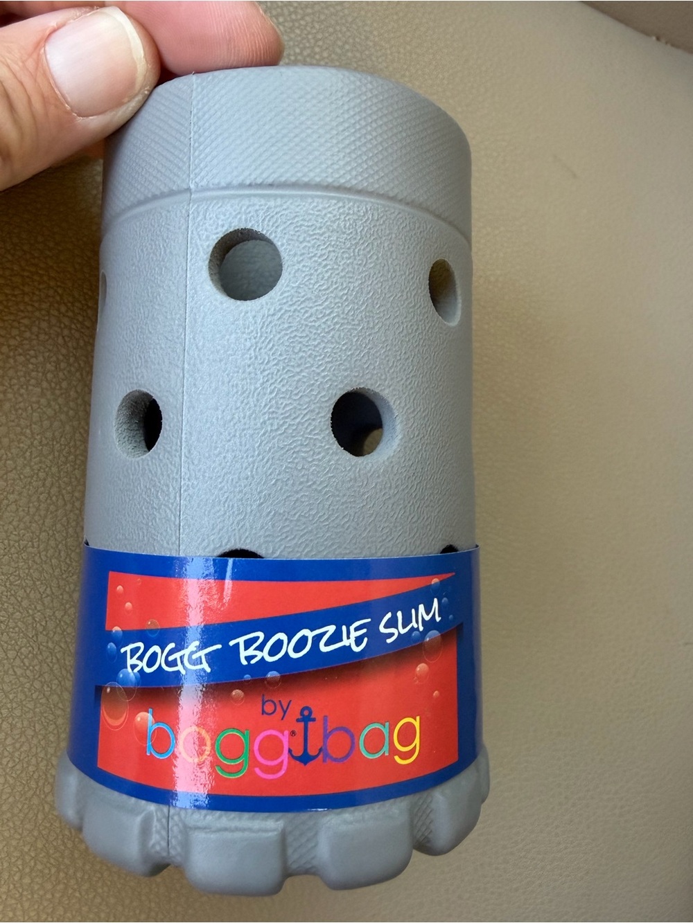 Bogg gray boozie slim can koozie by bogg bag
